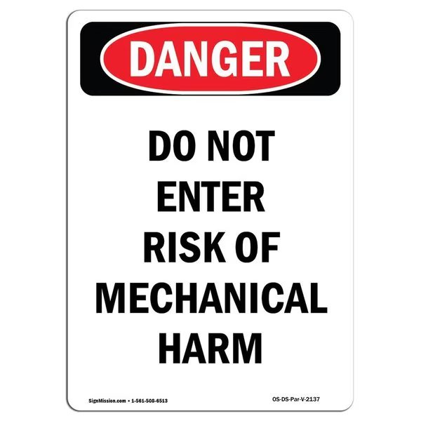 OSHA Danger Sign, 10